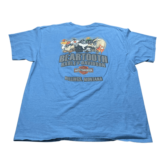 Vintage Harley-Davidson Looney Tunes T-Shirt - Used/Worn