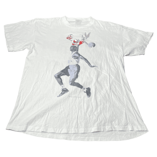 Vintage 1991 Nike Michael Hare Air Jordan Bugs Bunny T-Shirt - Used/Worn