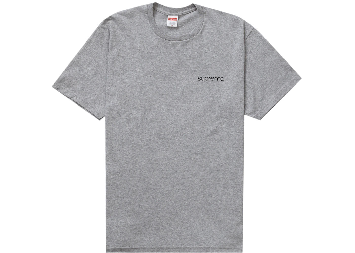 Supreme NYC Tee Heather Grey