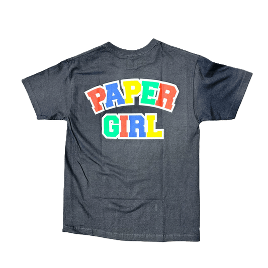 Papergirl Crayola Work Tee Black