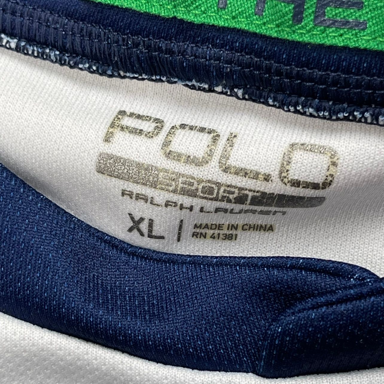 Ralph Lauren Polo Sport Striped Rugby Jersey Shirt - Used/Worn