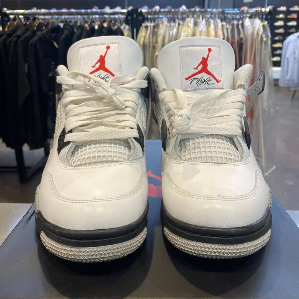 Jordan 4 Retro White Cement (2025) Size 9.5 FV5029-100 - Pre-Owned