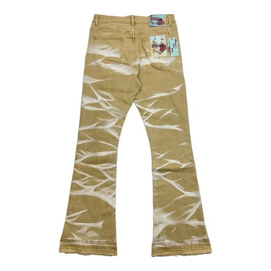 Denim Dye Tan Jeans