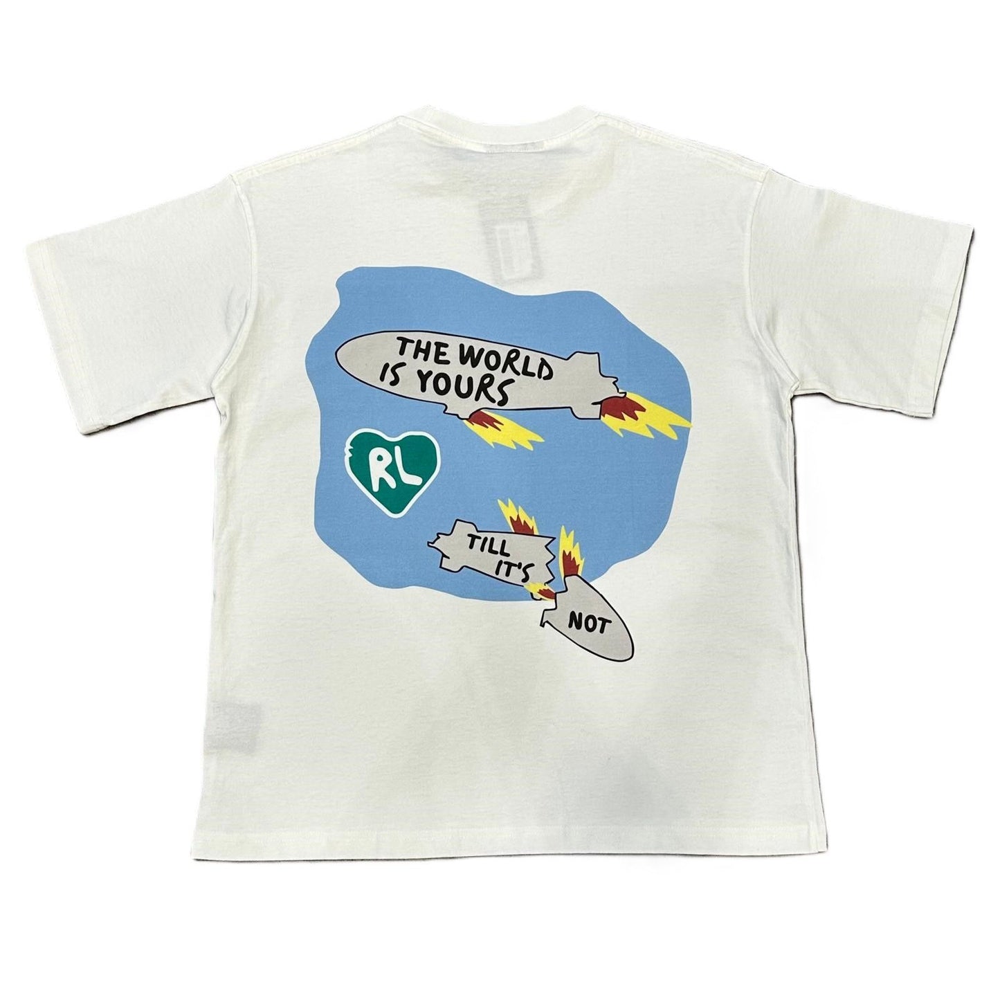 THE WORLD IS YOURS Tee - White