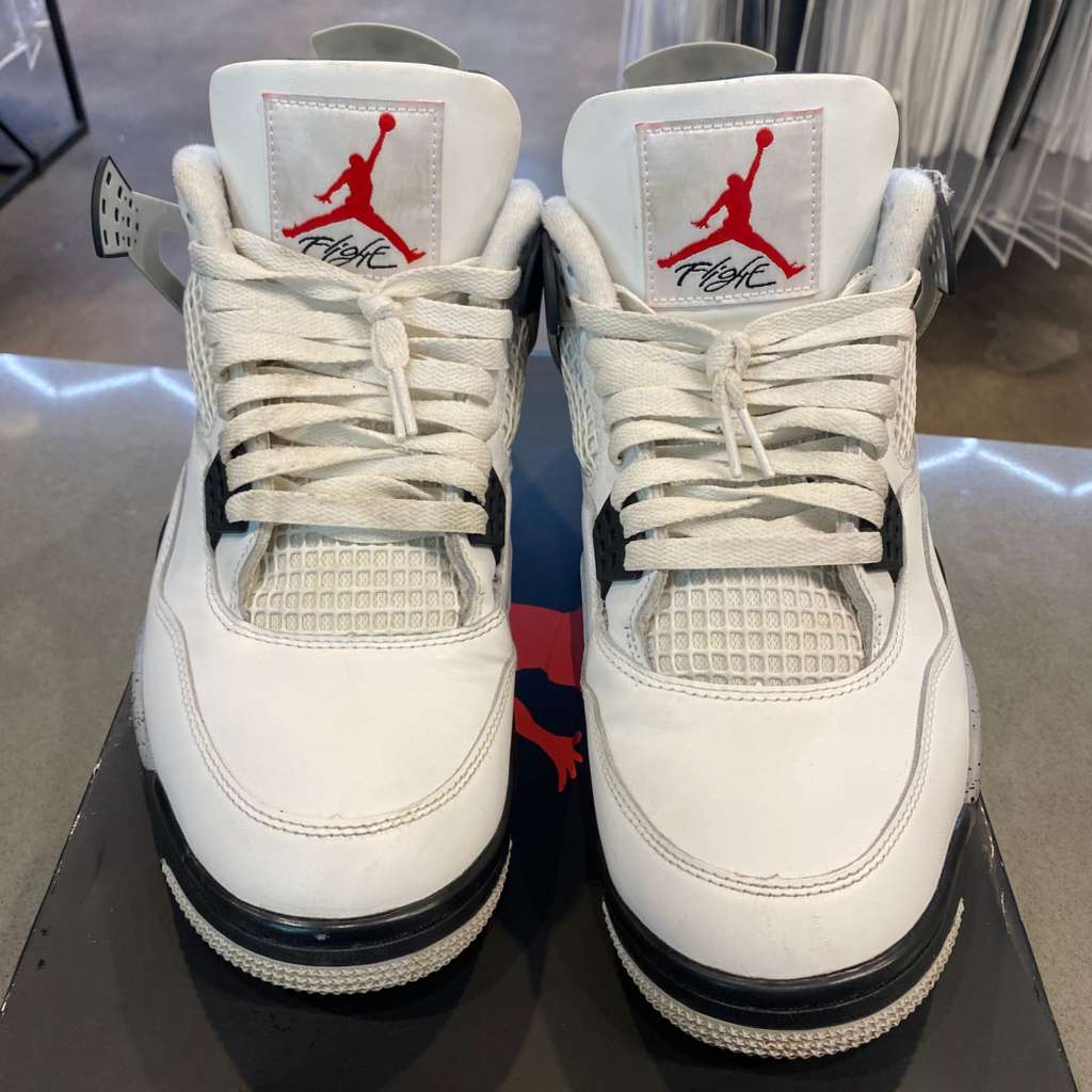 Jordan 4 Retro White Cement (2025) Size 11 FV5029-100 - Pre-Owned