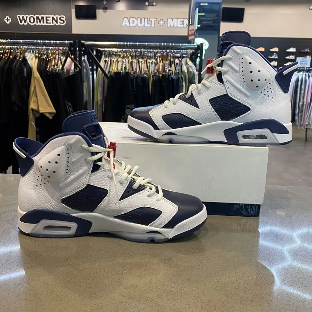 Jordan 6 Retro Olympic (2024) Size 9 CT8529-164 - Pre-Owned