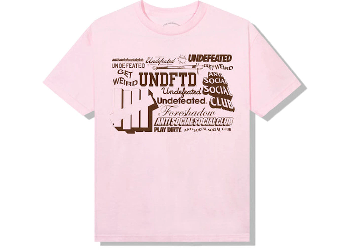 Anti Social Social Club Origin Story T-shirt Pink