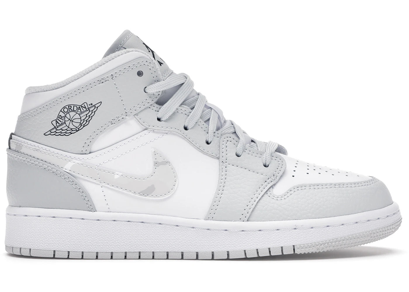 Jordan 1 Mid Grey Camo (GS)