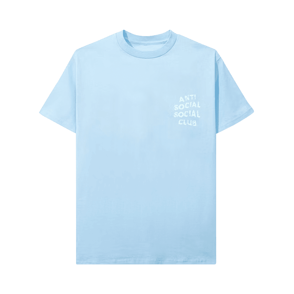 Anti Social Social Club Partly Cloudy T-shirt Blue