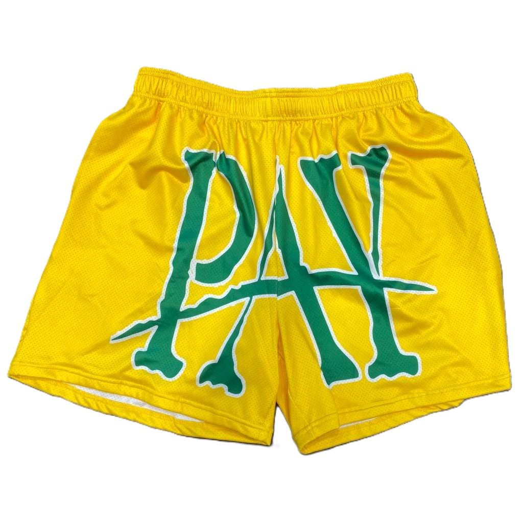 Paper Boy Pay Shorts Yellow