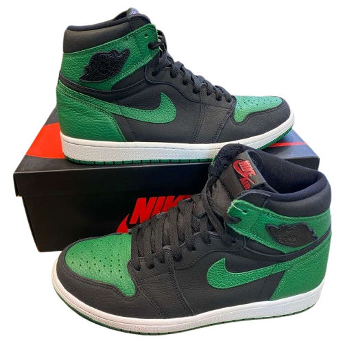 Jordan 1 Retro High Pine Green Black - Pre-Owned