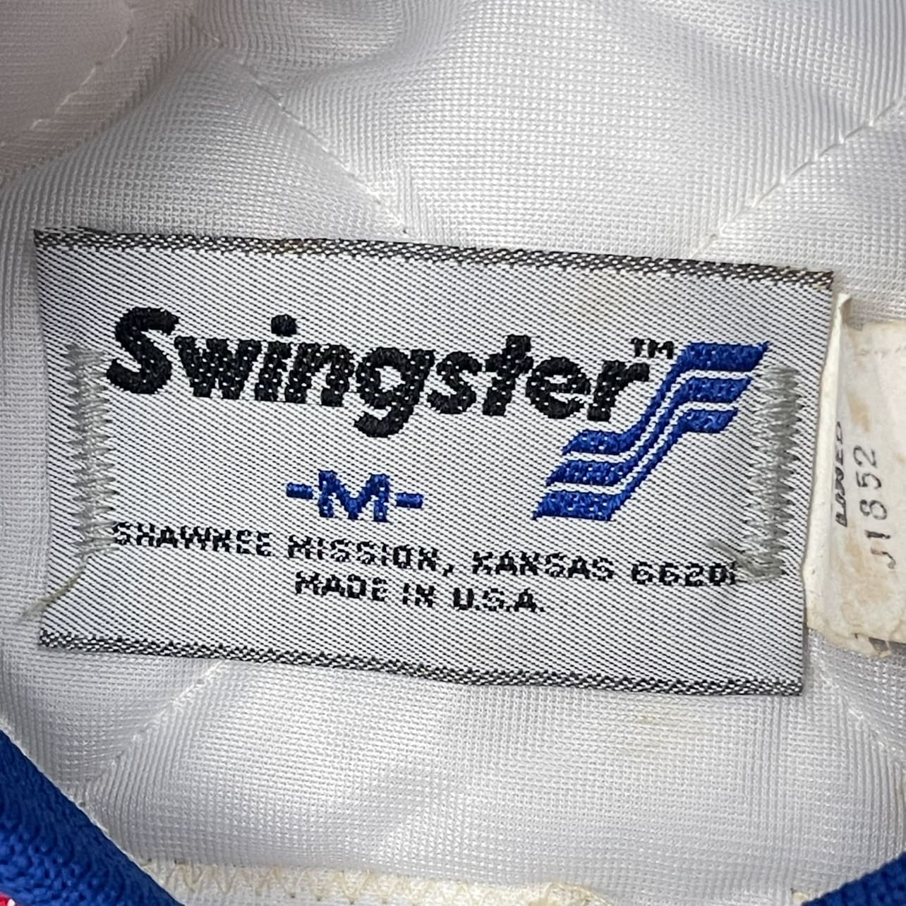 Vintage 1988 USA Olympics Swingster Varsity Satin Bomber Jacket - Used