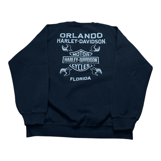 Vintage Harley-Davidson Orlando Florida Crewneck Sweatshirt - Used/Worn