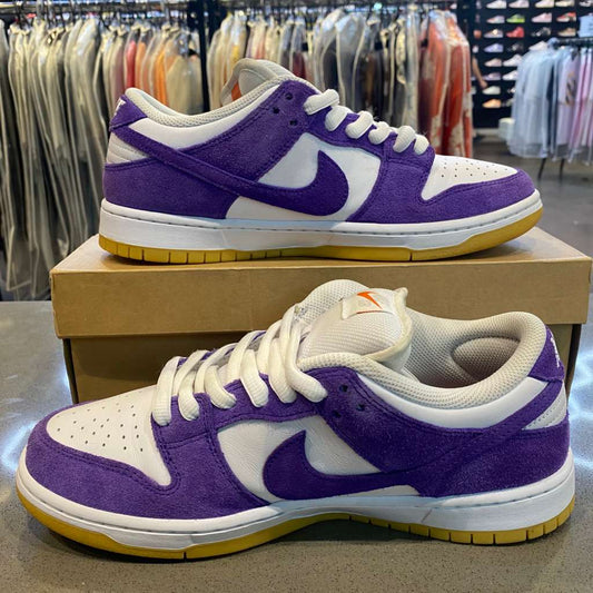 Nike SB Dunk Low Pro ISO Orange Label Court Purple Size 9 DV5464-500 - Pre-Owned