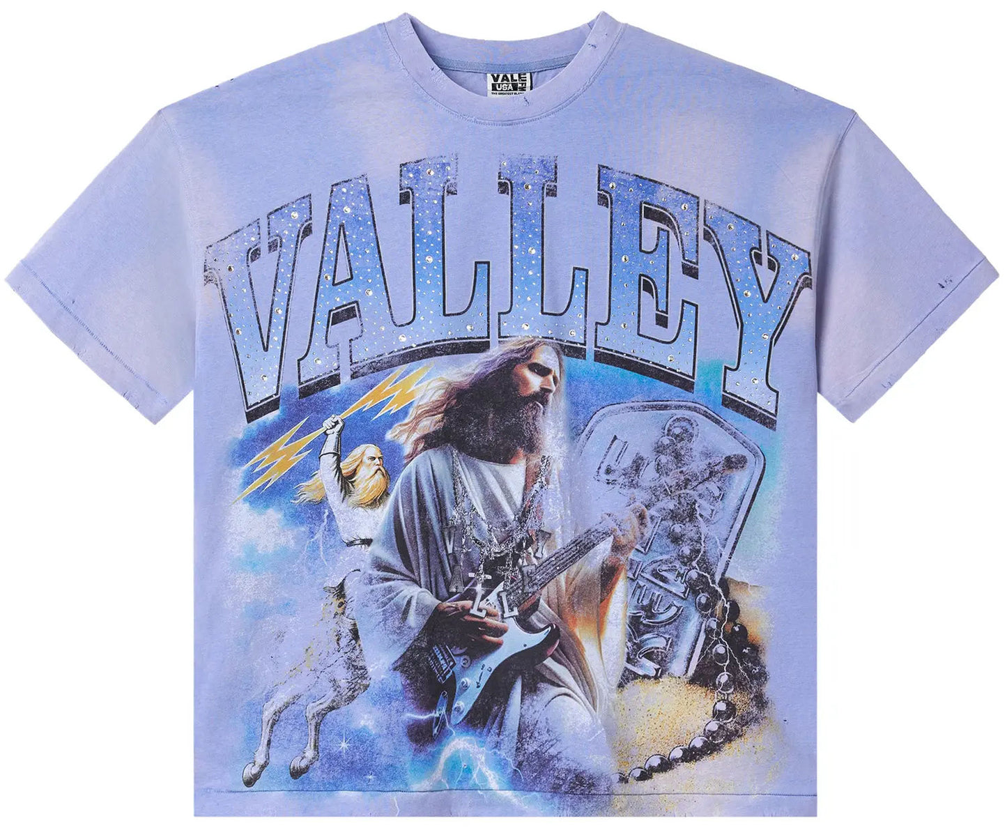 Vale Holy Heavy Metal Bling Tee