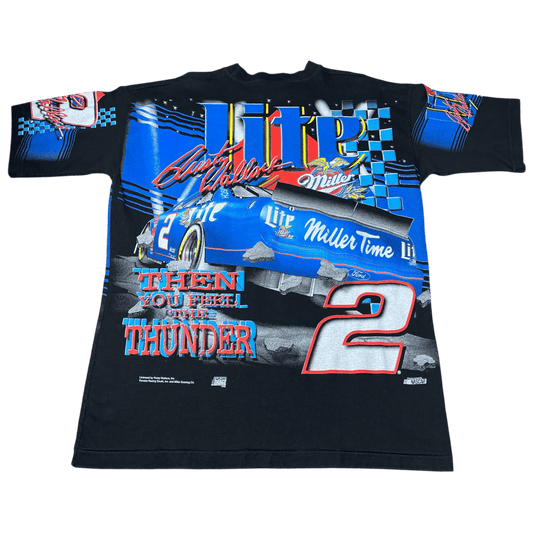 Vintage 1998 NASCAR Rusty Wallace #2 AOP T-Shirt - Used/Worn
