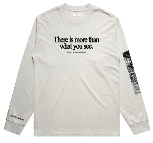 "There is More" Faded Bone LS Tee