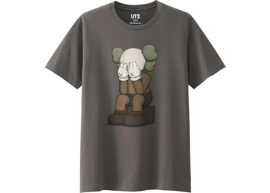KAWS x Uniqlo Passing Through Tee Grey