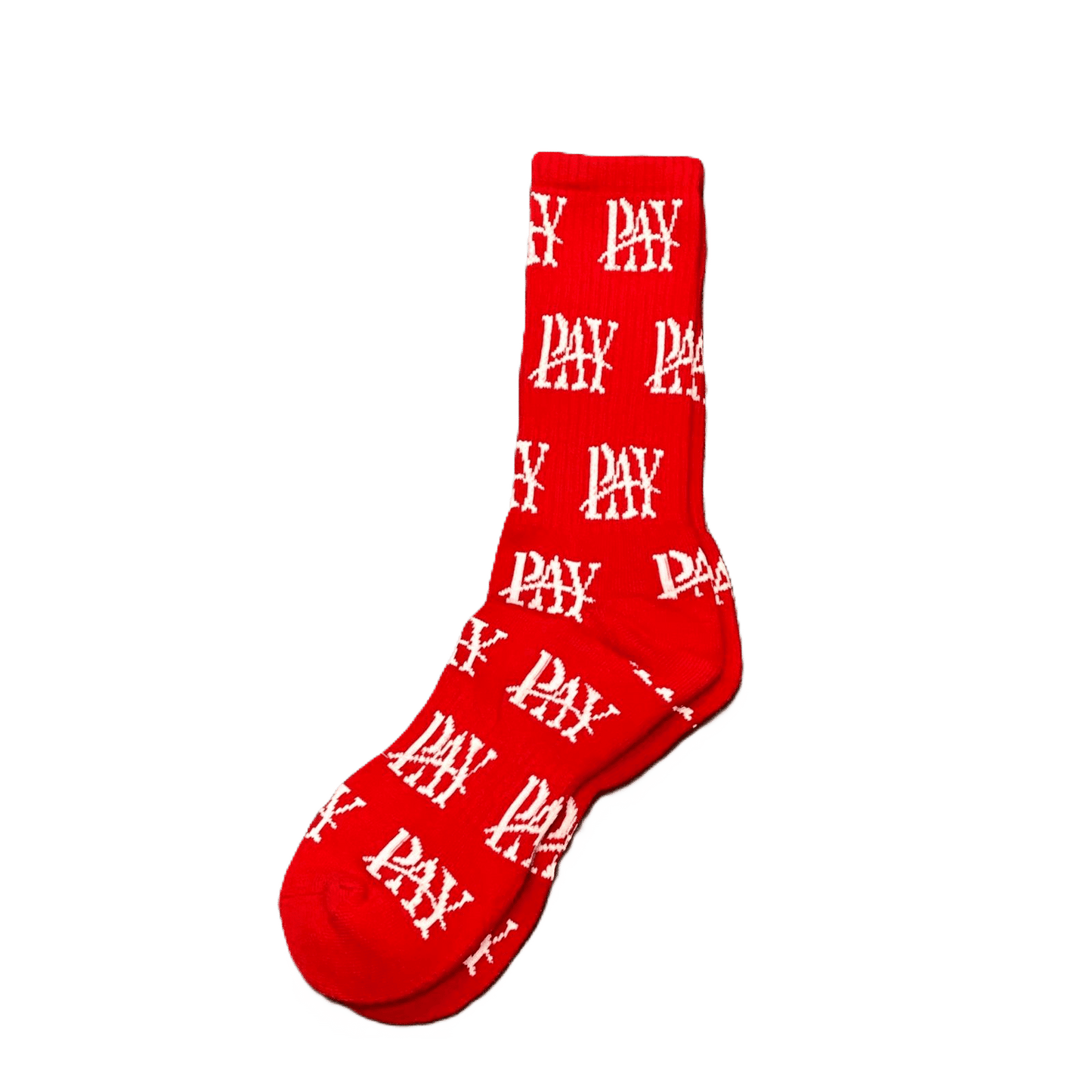 PAPERBOY SOCKS RED/WHITE