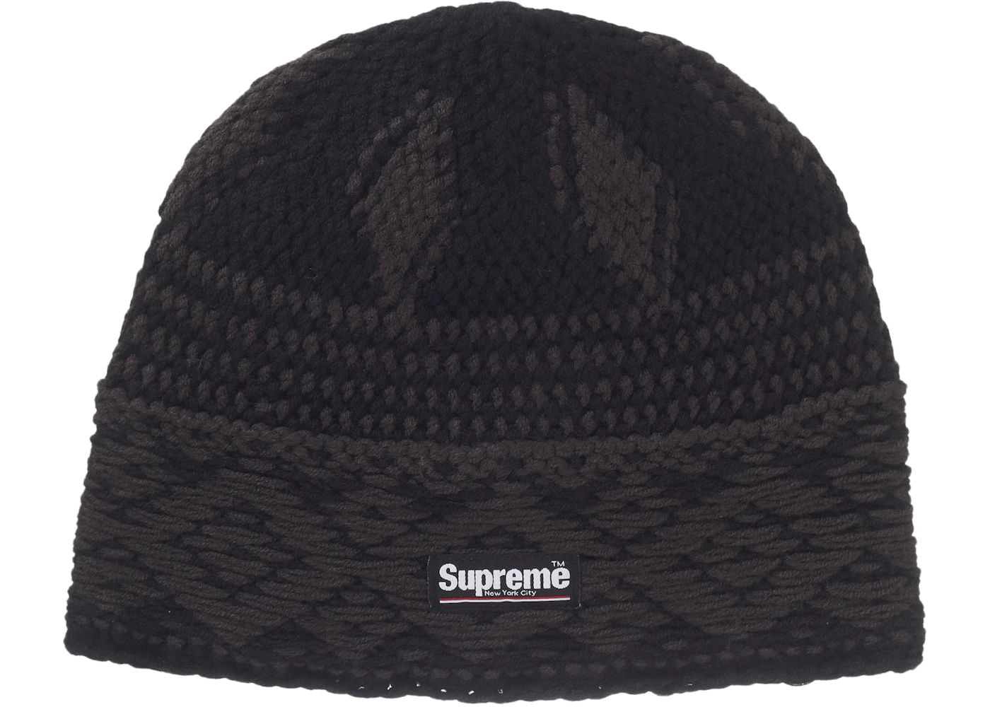 Supreme Diamond Beanie (FW25) Black