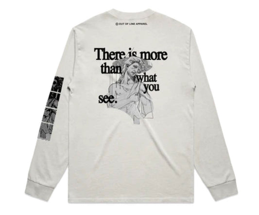 "There is More" Faded Bone LS Tee