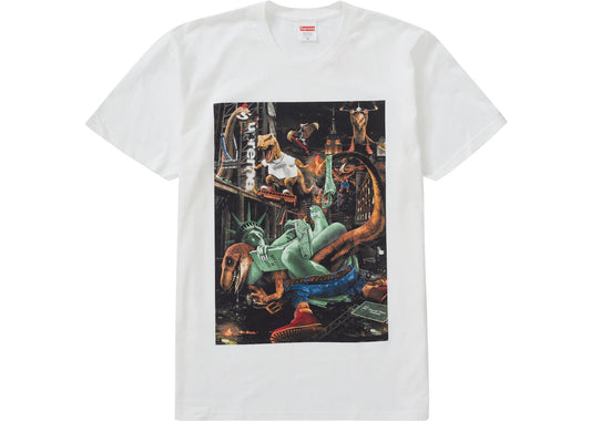 Supreme T-Rex Tee White