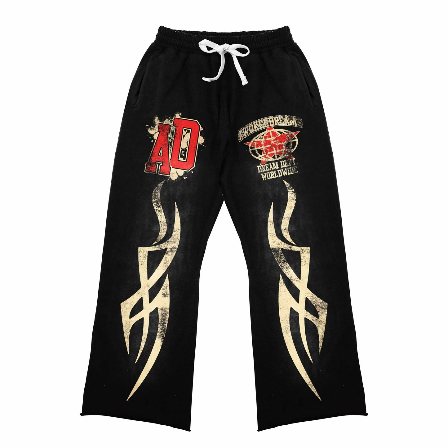 Awoken Dreams Varsity Black Sweats