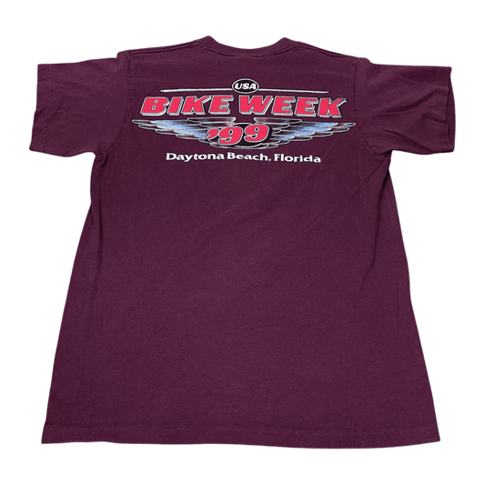 Vintage 1999 Bike Week Daytona Beach T-Shirt - Used