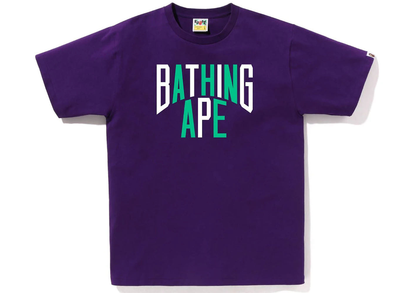 BAPE Colors NYC Logo Tee (SS23) Purple