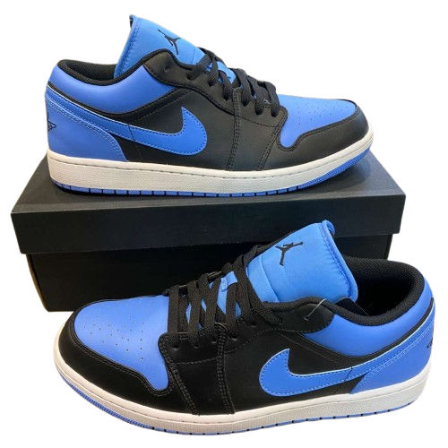 Jordan 1 Low Black University Blue - Pre-Owned