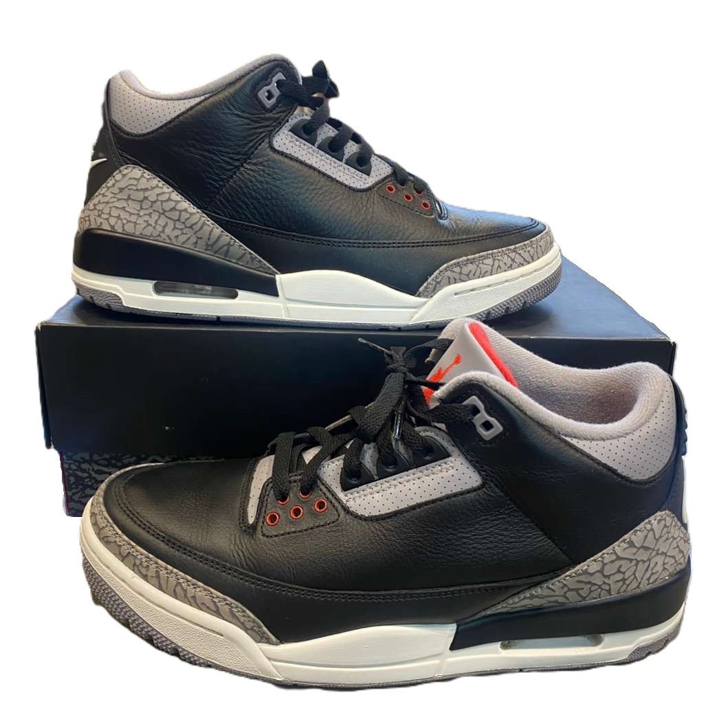 Jordan 3 Retro OG Black Cement (2024) - Pre-Owned
