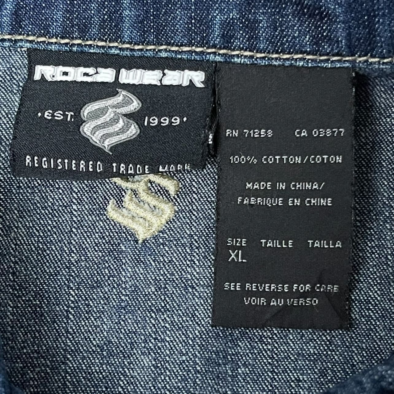 Vintage Rocawear Jean Denim Jacket - Used