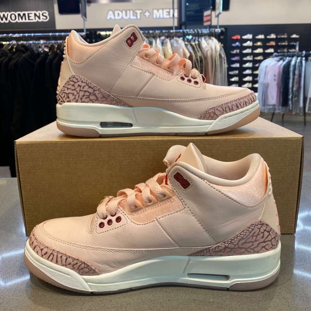 Jordan 3 Retro Valentine's Day Treat Yourself (2025) (Women's) Size 7.5W HJ0178-600 - Pre-Owned (Replacement Box)