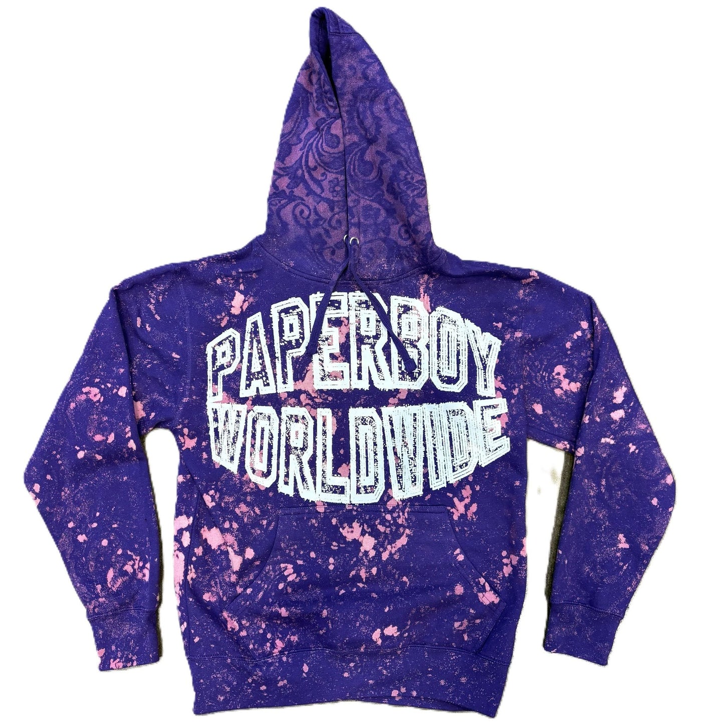Purple Paperboy Worldwide Hoodie