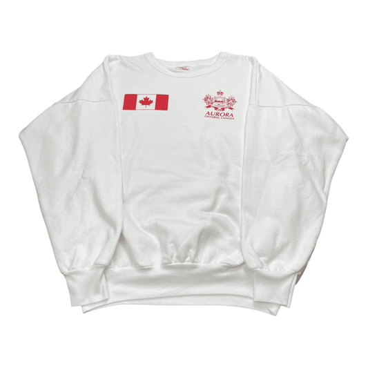 Vintage Aurora Ontario Canada Crewneck Sweatshirt - Used/Worn