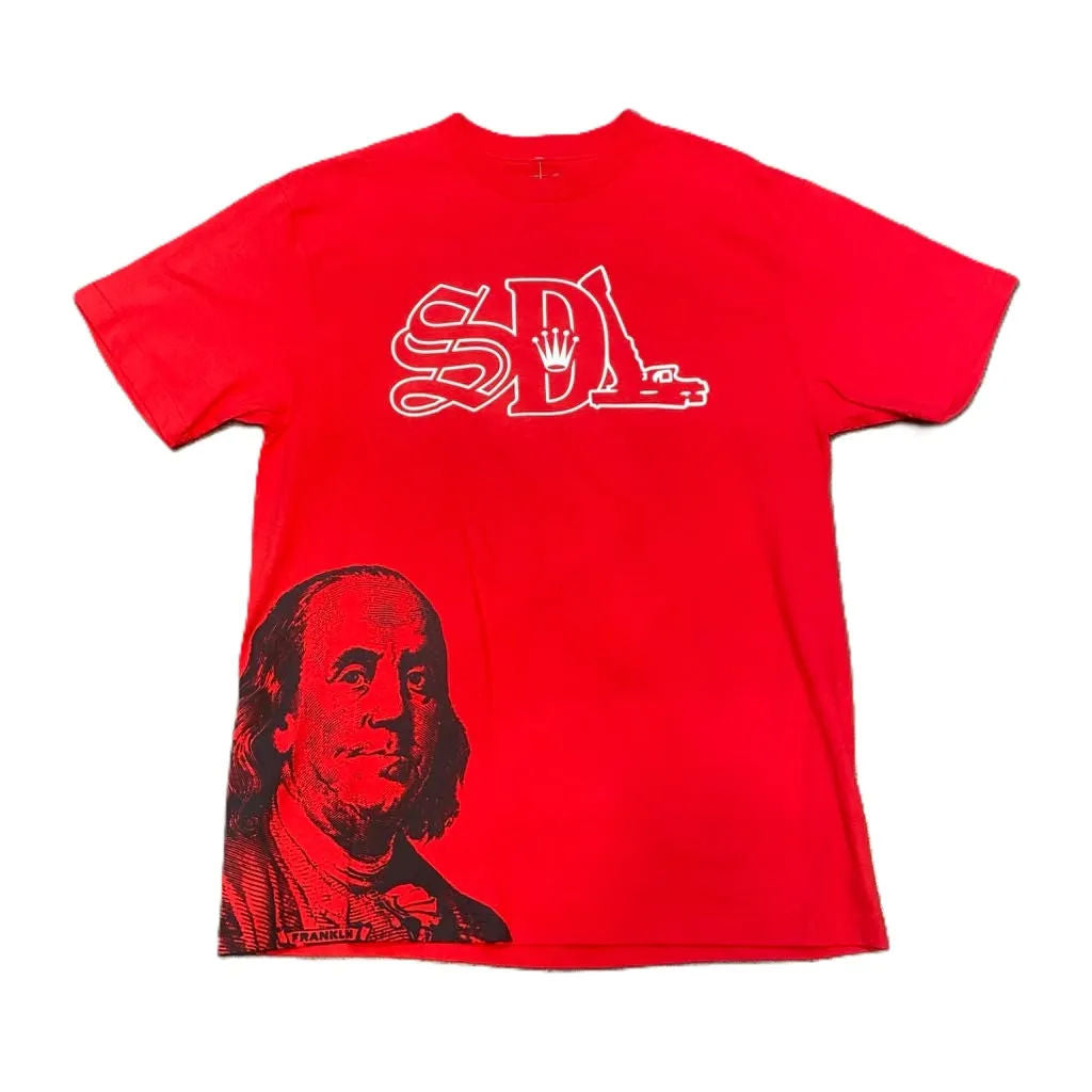 SDL G Crown Logo Benjamin Tee Red/Black