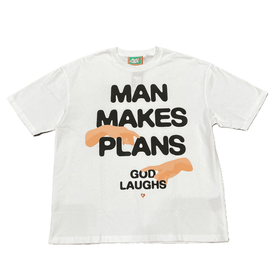 Gods Plan Tee White