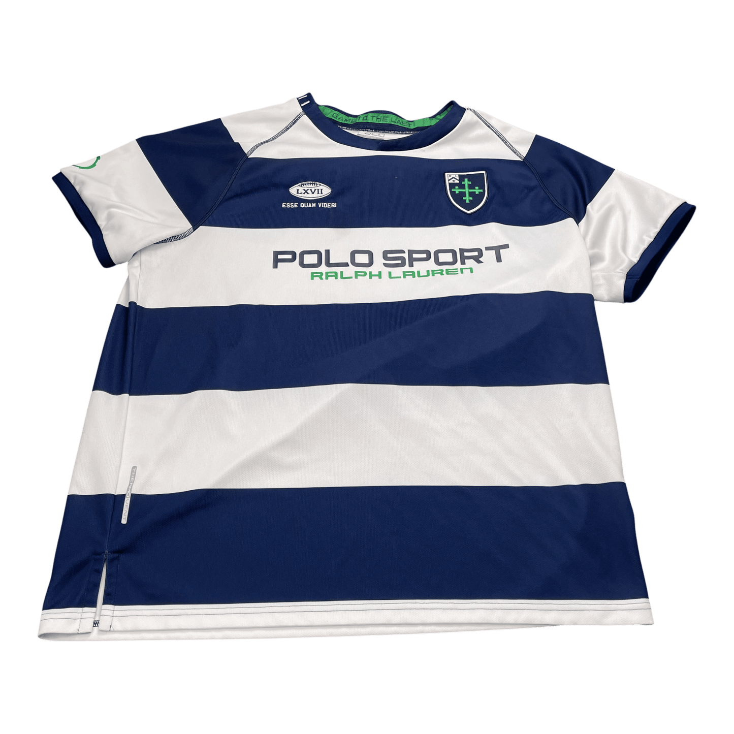 Ralph Lauren Polo Sport Striped Rugby Jersey Shirt - Used/Worn