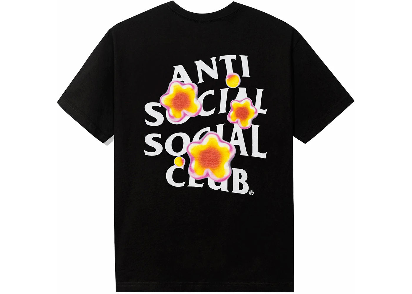 Anti Social Social Club Seeing The Feeling Tee Black