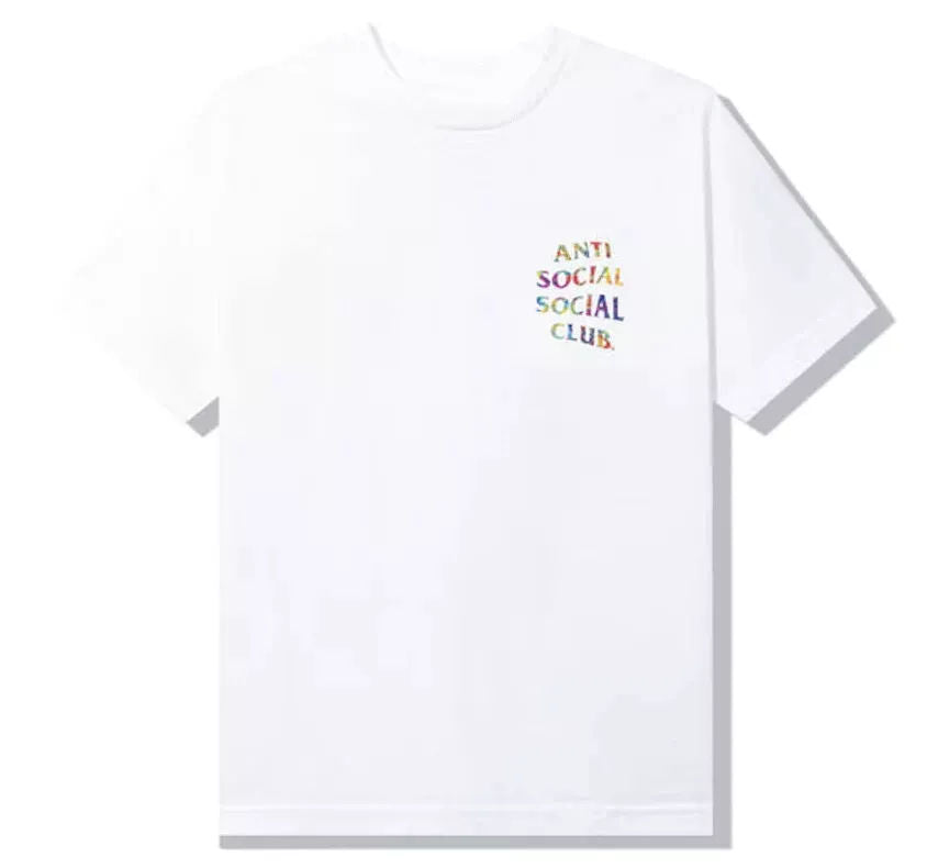 Anti Social Social Club Pedals On The Floor T-shirt White