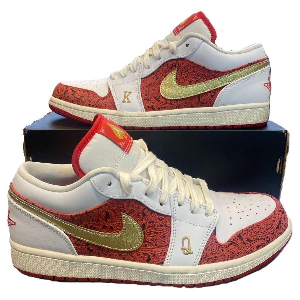 Jordan 1 Low Spades - Pre-Owned