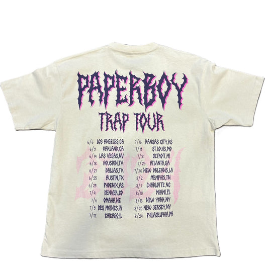 PaperBoy Trap Tour Tee Cream