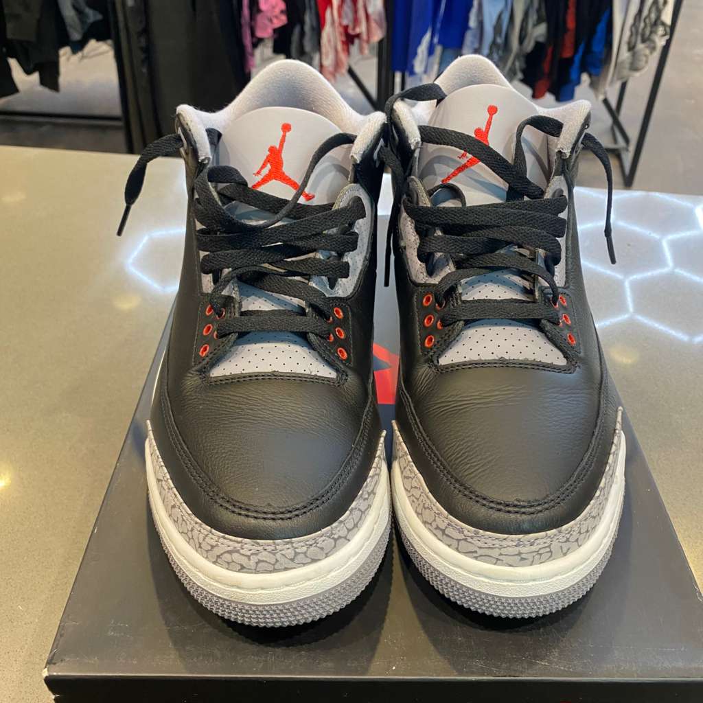 Jordan 3 Retro OG Black Cement (2024) Size 12 DN3707-010 - Pre-Owned