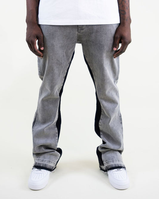 Blurry Days Flare Denim