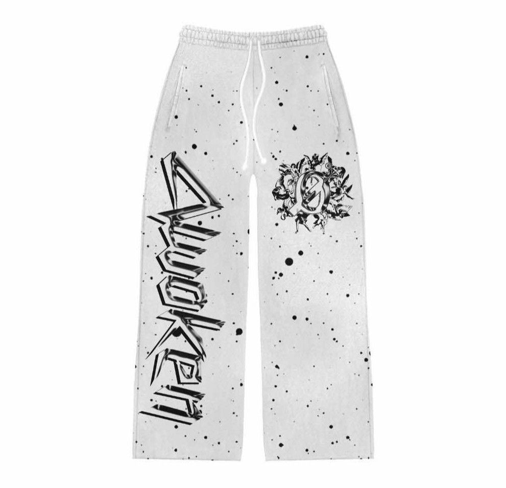 Awoken Dreams White Chrome Sweats