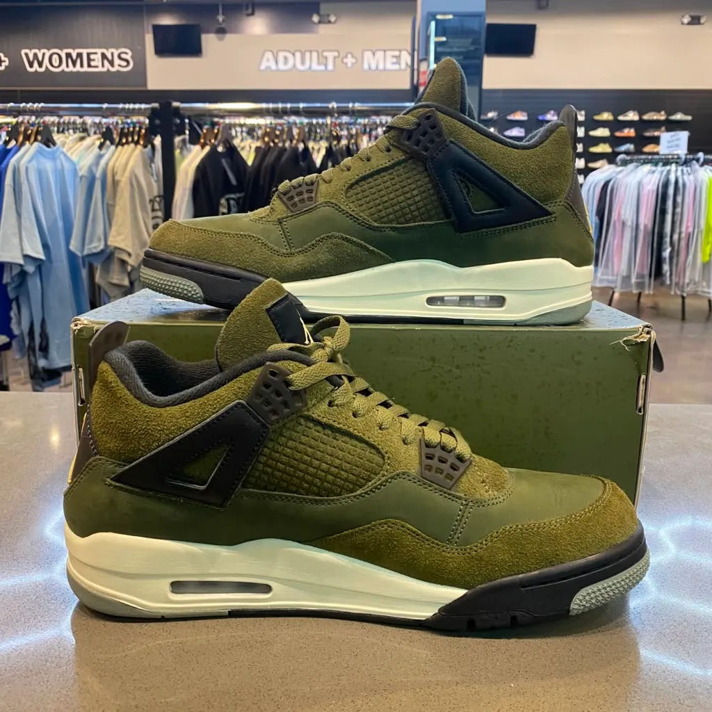 Jordan 4 Retro SE Craft Medium Olive Size 12 FB9927-200 - Pre-Owned