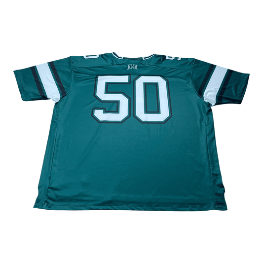 University of Hawaii #50 Football Jersey - Used/Worn