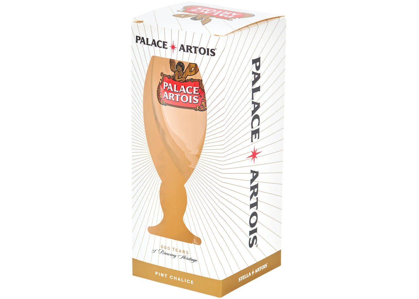 Palace x Stella Artois Pint Chalice Clear