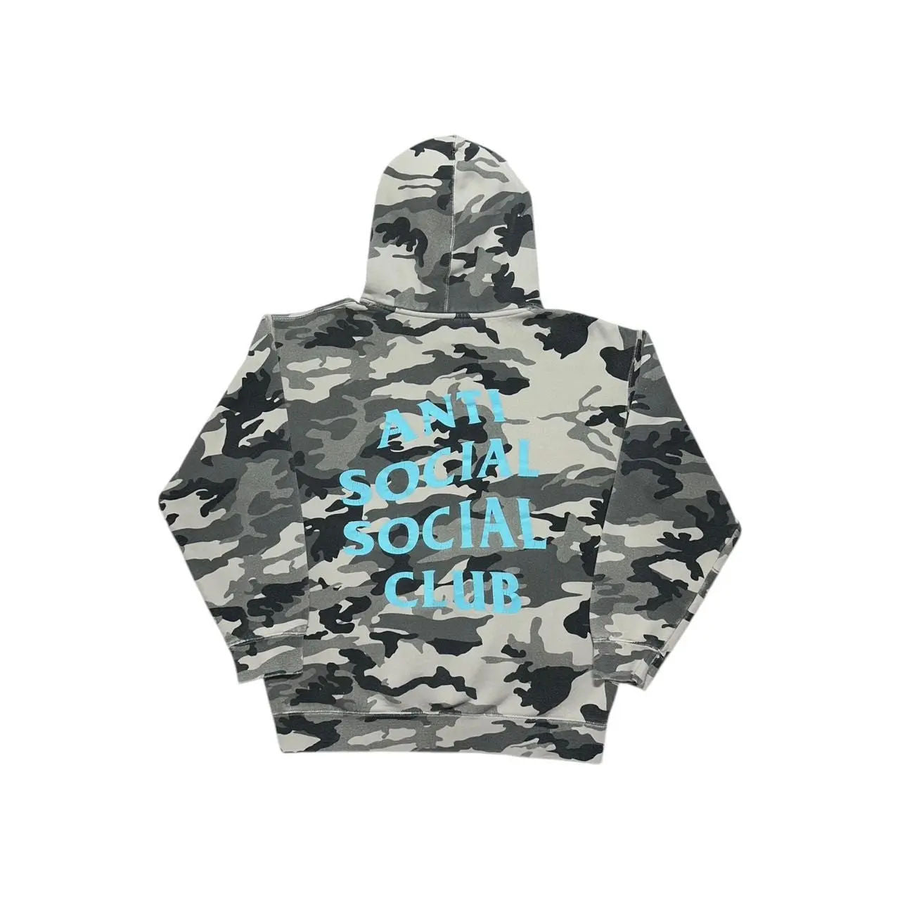 Anti Social Social Club Hoodie Frozen Camo/Blue