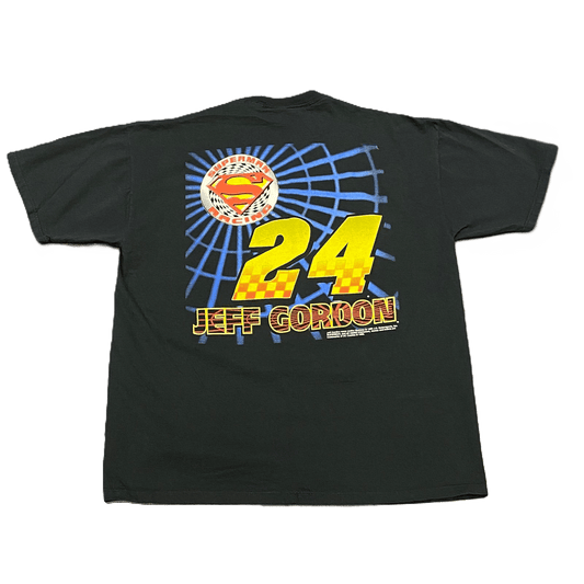Vintage Jeff Gordon Superman Racing T-Shirt - Used/Worn